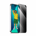 گلس پرایوسی گوشی اپل  iphone 14 pro max گرین مدل siliconprivacy