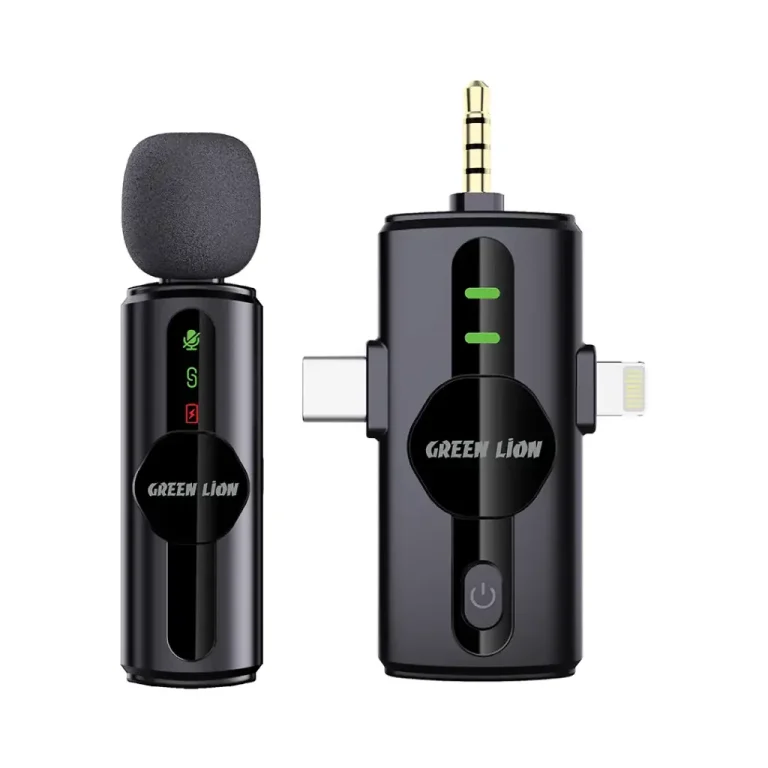 عکس میکروفون گرین لاین 3 در 1 با حذف نویز و طراحی ارگونومیک