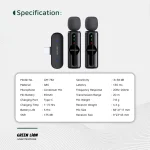 میکروفون یقه ای گرین لاین مدل GM-76X - Image 2